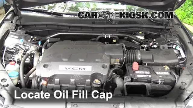 2012 Honda Crosstour EX-L 3.5L V6 Oil Add Oil